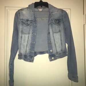 Cropped Denim Jacket